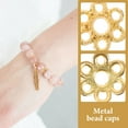thumbnail image 4 of 200Pcs Jewelry Making Beads Caps Flower Shape Bead Caps Necklace Making Beads Caps, 4 of 9