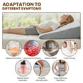 thumbnail image 7 of CONCETTA Wedge Pillow for Sleeping, Memory Foam Body Pillow for Acid Reflux, Neck & Back Pain Relief, Post-Surgery Recovery & Snoring Reduction, 7.5Inch, 7 of 7