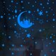 thumbnail image 5 of Glow in The Dark Stars for Ceiling, Bright Blue Glow in The Dark Stars and Moon Wall Stickers Luminous Ceiling Stars Glow in The Dark Wall Decals Ceil, 5 of 5