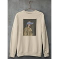 thumbnail image 3 of Masked Franklin Sweatshirt Men -Jennifer Goldberger Designs, Male 3X-Large, 3 of 4