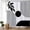 Black and White, variant on Boho Shower Curtain Mid Century Modern Shower Curtains for Bathroom Black and White Geometric Minimalist Bohemian Waterproof Fabric Bathroom Shower Curtain Set 72x72 Inch