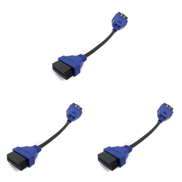 Cable Extensión OBD Cable Conexión A Cable Extensión Herramienta Diagnóstico OBD2 Cable Extensión 16 Pines