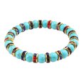 thumbnail image 1 of Turquoise Stone Bead Bracelet Micro Set Loose Energy Jewelry, 1 of 9