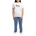 thumbnail image 4 of CafePress - Dachshund Mom Funny Women's Light Pajamas - Women's Short Sleeve Print T-Shirt and Pants Light Cotton Pajama Set, 4 of 7
