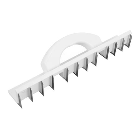 Pretyzoom White Corner Trowel Durable Construction Tool for Plaster Smoothing and Scraping