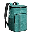 thumbnail image 1 of Scientific Knowledge Insulated Backpack Cooler, Leakproof Lunch Bag with Laboratory and Formula Design for Students, 1 of 6