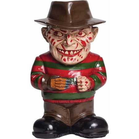 freddy krueger lawn gnome halloween decoration