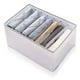 thumbnail image 3 of Guardarropa ropa divisora ​​canasta plegable armario cajón insertar caja sujetador ropa interior jeans organizador dormitorio interior uso grande AweSitey HA028155-01, 3 of 7