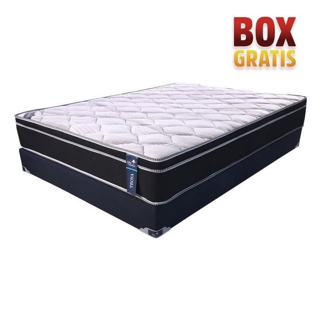 Colchón Elite Confort Troya Individual Eurotop Semi Firme