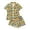 H1-Yellow424, variant on Puliio Halloween Womens Pajamas Set Cute Print Short Sleeve Button Down Loungewear 2 Piece Comfortable Sleepwear Nightwear Pjs Sets