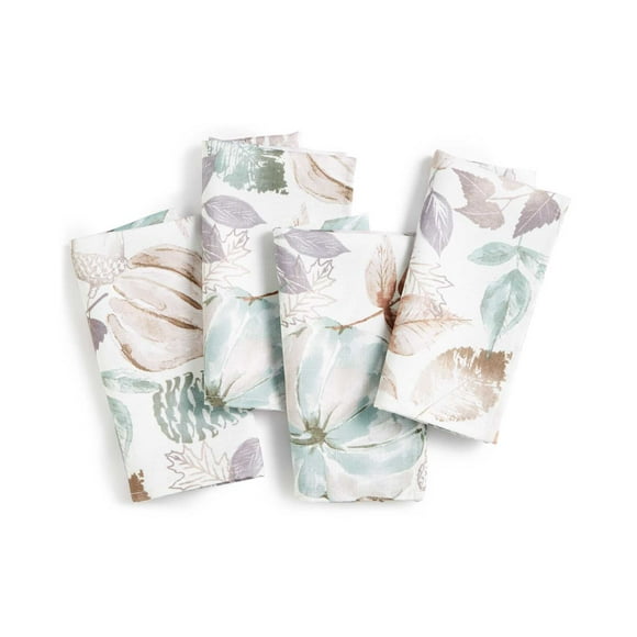 Elrene Gourd Gathering Set of 4 Napkins