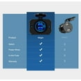 thumbnail image 2 of Nilight 2 Pack Quick Charge Socket LED 12V 24V Dual USB Charger 5V 4.8A Car Outlet Panel with ON Off Touch Switch Fused Wire Kit for Cars Trucks Motorcycle RVs Campers, 2 Years Warranty, 2 of 8