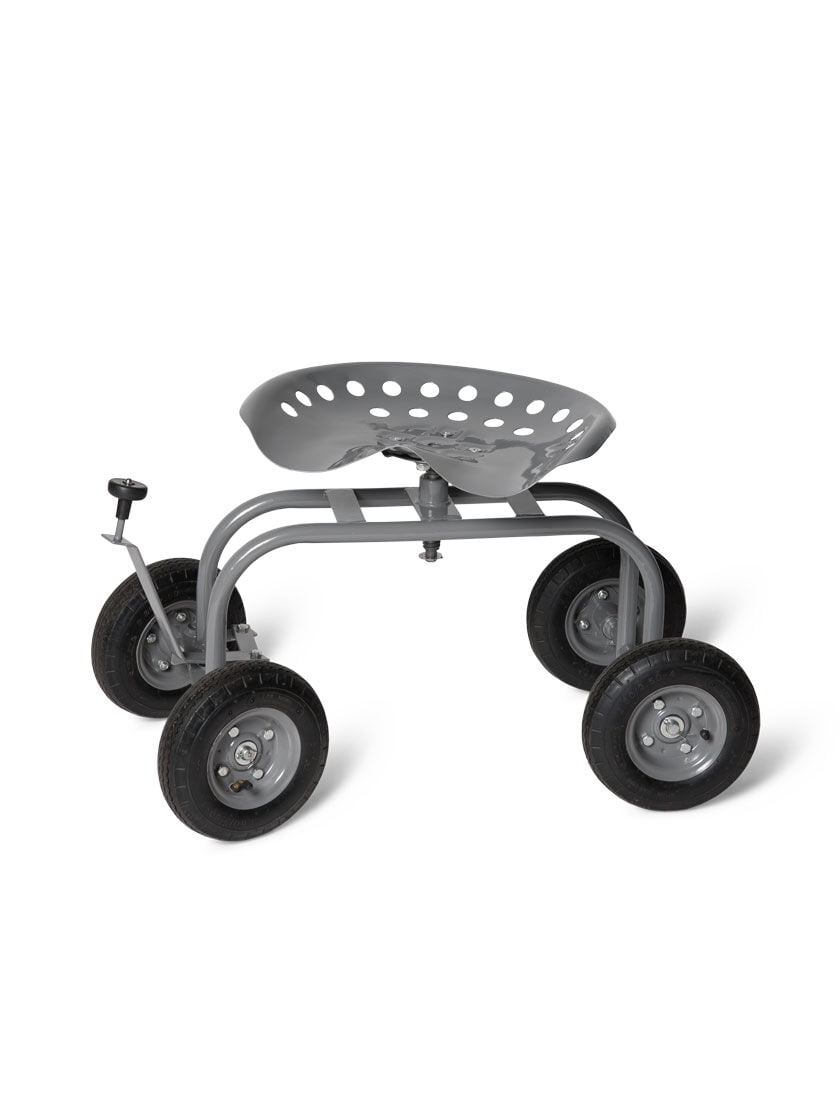 Rolling Garden Seat with Turnbar