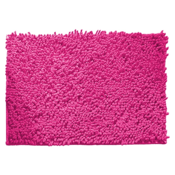 BinKFF Bathroom Rugs, Extra Thick & Soft Microfiber Shaggy, Machine Washable Bath Mats, Absorbent Bath Rugs, Non-slip Rubber Backing Bath Mat for Bathroom Floor, Tub and Shower