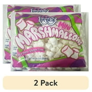 (2 pack) Paskesz Mini White Marshmallows, 8 oz