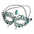 thumbnail image 1 of Rhinestone Eye Cover Funny Bling Jewery Photo Props Luxury Masquerade Cover para accesorios Fancy Costume Birthday Christmas , verde Macarena Cubierta de ojos de mascarada, 1 of 7