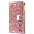 thumbnail image 6 of iPhone 11 6.1" Case, Allytech PU Leather Folio Flip Kickstand Wrist Strap Cards Slots Shockproof Mangetic Closure TPU Back Cover Wallet Case for Apple iPhone 6.1", Rosegold, 6 of 13