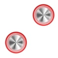 thumbnail image 3 of ZheElen Joystick de Téléphone Intelligent Mini Ventouse en Plastique pour Téléphone Intelligent pour Touch Rocker Manette Contrôleur Assistance Joypad Accessoires de Jeu Rouge 2 Ensembles, 3 of 6