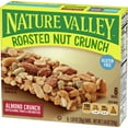 thumbnail image 3 of Nature Valley Roasted Nut Almond Crunch Bars, Gluten Free, 7.44 oz, 6 Ct, 3 of 8
