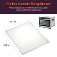 thumbnail image 5 of COSORI Food Dehydrator Machine Fruit Roll Sheets, BPA-Free Plastic Tray Liners, for Fruit Leather/ Roll, Meat, Beef jerky, Herb, Vegetable C267-2FR, 2 Pack, 5 of 7