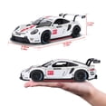thumbnail image 4 of Coche de colección Bburago Porsche 911 RSR GT a escala 1:24 26 cm, 4 of 6