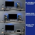 thumbnail image 4 of VIVO Steel Clamp-on 12" x 20" Desktop Pegboard, Magnetic Privacy Panel, 4 of 8