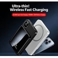 thumbnail image 4 of Magnetic Fast Wireless Charging Pad Portable Charger Stand, Strong Magnetic Alignment With Fast Charging Efficiency And Slim Portable Design For Office Desk Home Travel Business Multi Device Use, 4 of 5