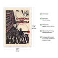 thumbnail image 2 of Berlin Symphony of a Great City (Symphonie d'une Grande Ville) - Directed by Walther Ruttmann - Vintage French Film Movie Poster by Venabert c.1927 - Master Art Print (Unframed) 13in x 19in, 2 of 4