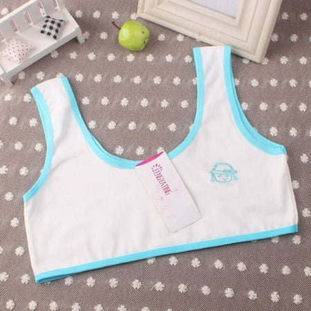 

New Lovely Girls Printing Underwear Bra Vest Children Underclothes Sport Undies