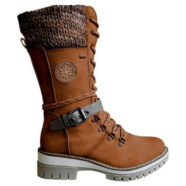 Sonducket Zapatos de invierno, botas de tacón alto, accesorios para mujer, botines multicolores multiusos, dureza, suministros para exteriores, zapatos de Calzado tipo 20