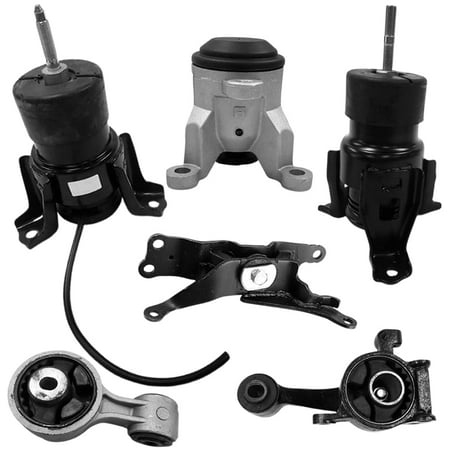 4M Auto Parts Engine Motor Mounts & Automatic Transmission Mount 6PCS Set. Parts 9545 9625 9808 9807 9551 9460. A7363 A4365HY A4355HY A4356HY A7362 A7361 (CVT)