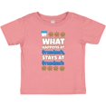 thumbnail image 3 of Inktastic What Happens at Grandma's Boys or Girls Baby T-Shirt, 3 of 5