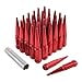 thumbnail image 3 of JDMSPEED New Red 32 Pc Set Spike Lug Nuts 9/16" Replacement for Dodge RAM 2500 3500 1994-2011, 3 of 4