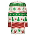 thumbnail image 6 of Aloohaidyvio Christmas Tops,Womens Christmas Casual Long Sleeve Pocket Cardigan Jacket Tops, 6 of 6