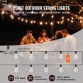 thumbnail image 4 of VEVOR 200FT LED Outdoor String Patio Lights Waterproof ST38 Shatterproof Bulbs, 4 of 9