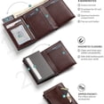 thumbnail image 3 of Men's wallet metal card bag RFID anti-theft brushing aluminum alloy card bag, 3 of 6