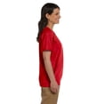 thumbnail image 5 of Hanes Women's Relaxed Fit Authentic Essentials Short Sleeve V-neck T-Shirt, 5 of 6