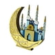 thumbnail image 2 of Lámpara de luna de madera con adorno de Ramadán, elegante decoración de Mubarak, adorno de escritorio para Color dorado, 2 of 9