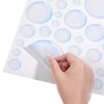 thumbnail image 3 of Bubble Wall Decal Stickers 2 Sheets Bubble Wall Stickers Removable Bubble Stickers Bubble Ocean Background Decoration for Bathroom Bedroom Party Decor, Topboutique, 3 of 7