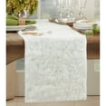 thumbnail image 3 of Saro Lifestyle Faux Fur Design Topper Table Runner, 3 of 5
