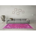 thumbnail image 3 of Ahgly Company Indoor Round Persian Pink Traditional Area Rugs, 6' Round, 3 of 4