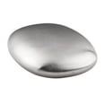thumbnail image 1 of MasteelfCA Savon de Cuisine en Acier Inoxydable Forme Ovale Barre de Savon Anti-Odeurs, 1 of 7