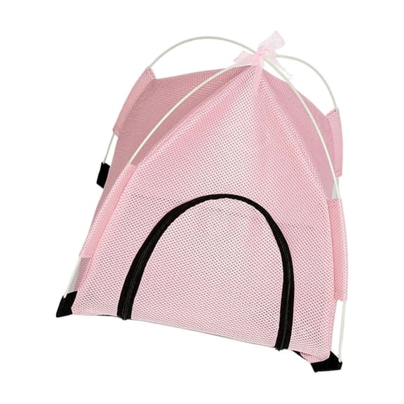 Summer Teepee Cats Cave Cartoon Bed Shelter Mansion Tent House for Small Dogs