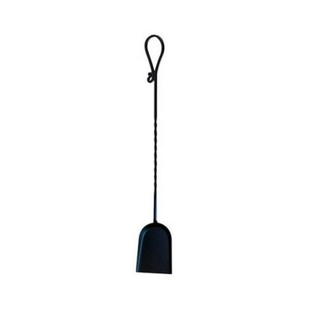 15510 Black Twisted Steel Fireplace Shovel Walmart Com