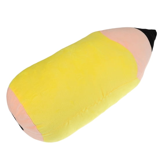 WORGEOUS Funny Cute Crayon Pillow Kids Travel Pillow Adorable Pencil Shaped Plush Cushion Children Sofa Decoration Classroom Birthday Party Supplies