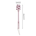 thumbnail image 2 of Unique Bargains Long Handle Bath Brush 15.74"x2.75"x1.18" 1 Set Pink Coarse Sand, 2 of 5