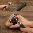 thumbnail image 6 of SENRISE 4oz Mini Claw Hammer Steel Woodworking Craft Household Hammer Tool, 6 of 6