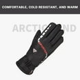 thumbnail image 6 of Hxlamzoo Winter Gloves for Men Women - Upgraded Touch Screen Cold Weather Thermal Warm Cotton Knit Glove for Running Driving Hiking, 6 of 7