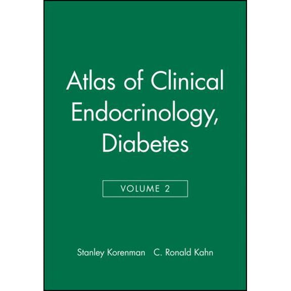 Pre-Owned Atlas of Clinical Endocrinology: v. 2: Diabetes v. 2 (Atlas of Clinical Endocrinology, Volume 2) Paperback