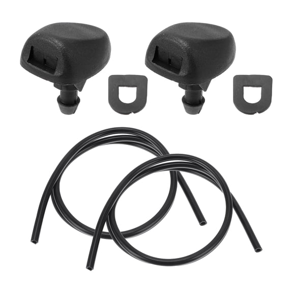 Kit de Boquillas de Lavado de Parabrisas para Peugeot 207 07-15 Boquillas de Rociado de Parabrisas Jet Limpiaparabrisas No. 6438H4 2 Pcs Juntas 2 Pcs Manguera de 1 Metro